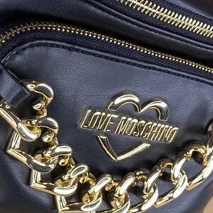 Love Moschino Leather Fanny Pack / across Shoulder Firm